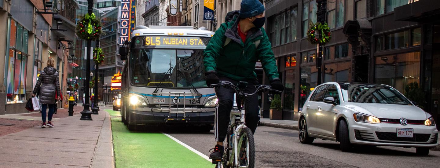 Bike in city