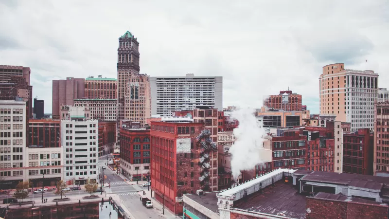 Image of Michigan buildings