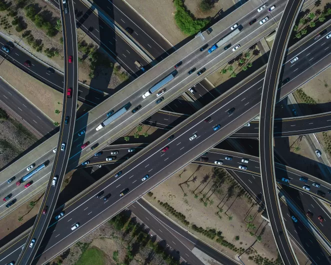 Cars in Traffic - Arizona, USA