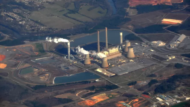 Coal Power Plant - Plant Bowen - Georgia