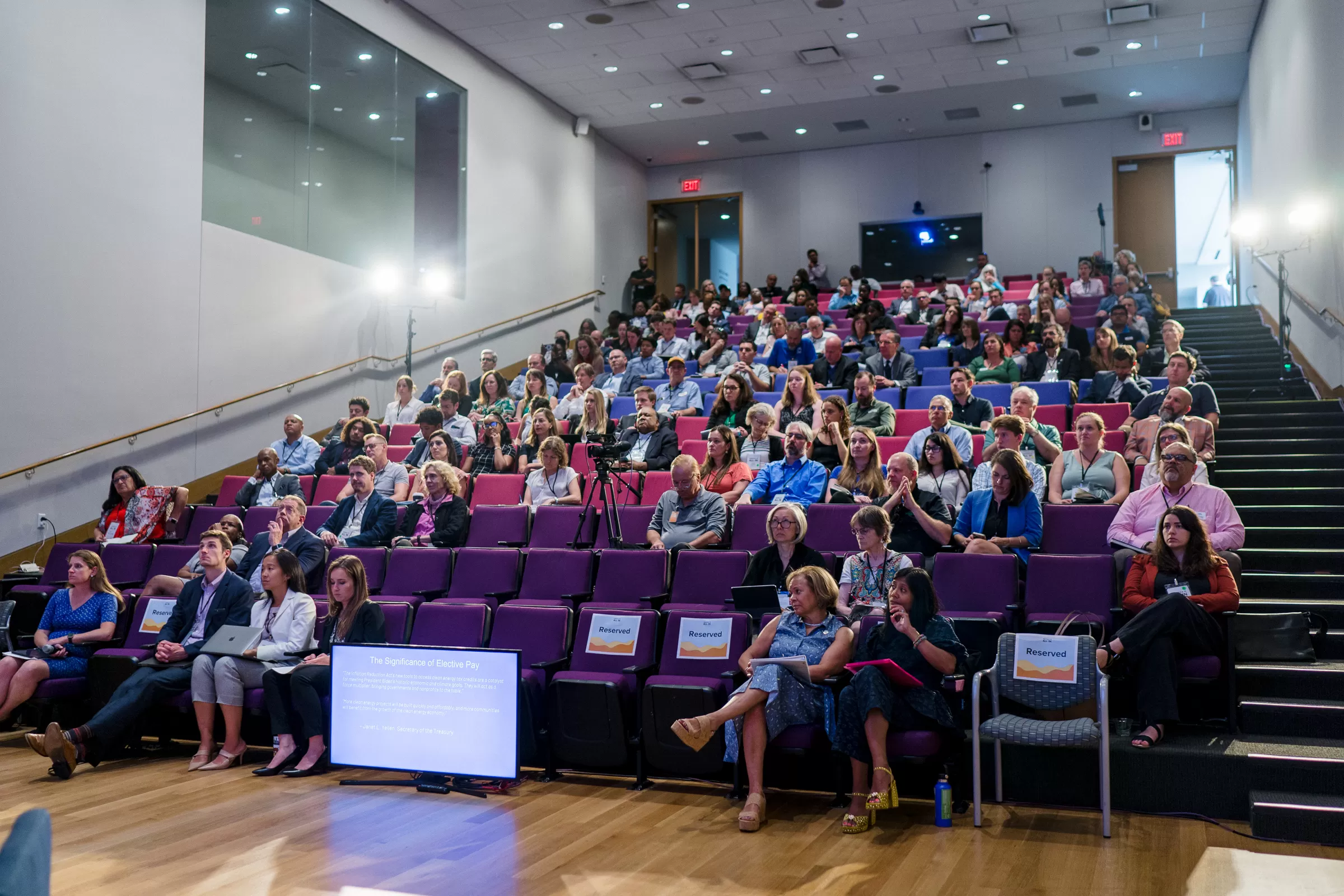 Large Audience at Event