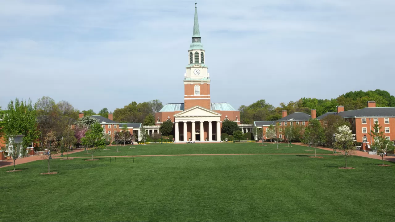 Wake Forest University - NC - 1